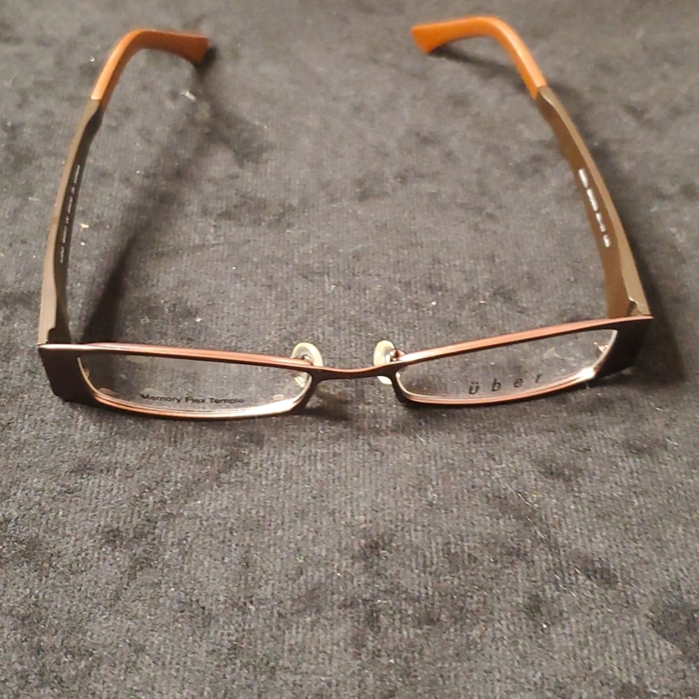 Uber eyeglass frames for kids. Brown.  New